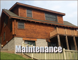  Nelson County, Virginia Log Home Maintenance